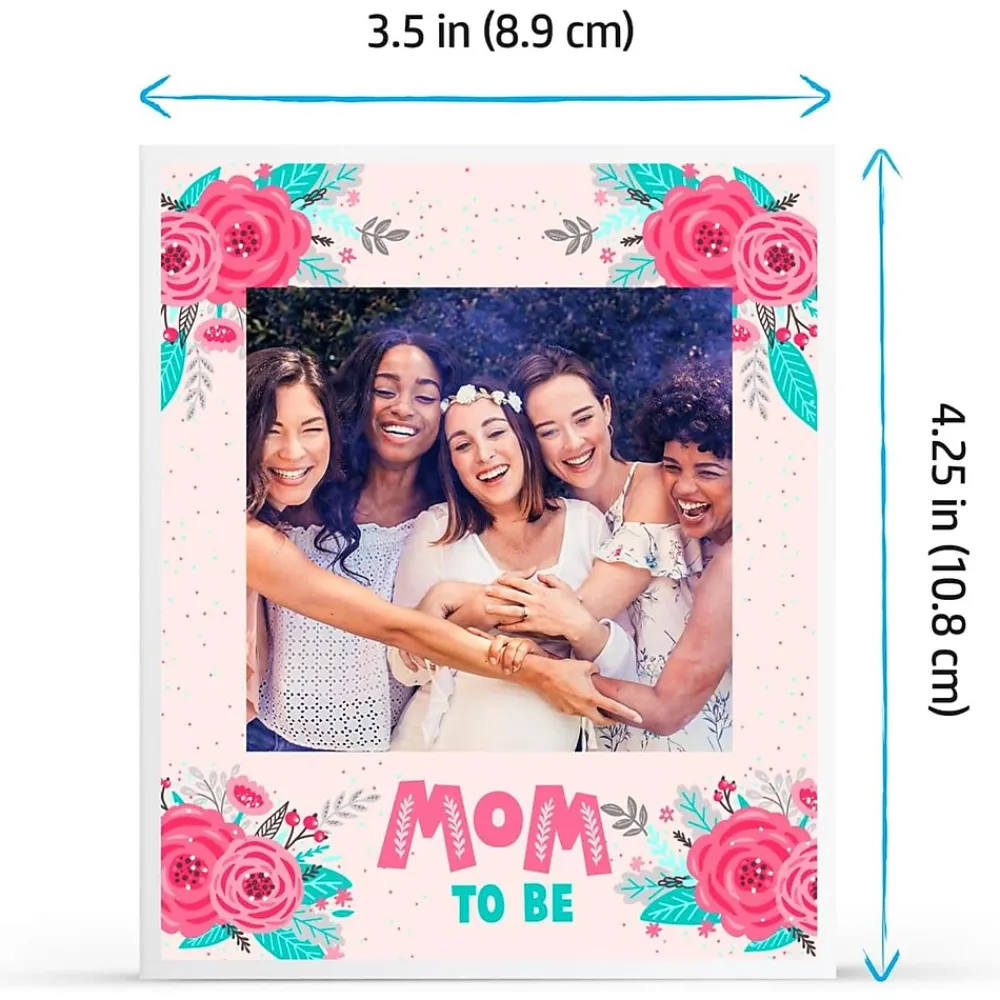 Photo Paper*HP Sprocket 3.5 x 4.25" Zink Sticky-Backed Photo Paper, 50 Sheets/Pack (IZ3X450)