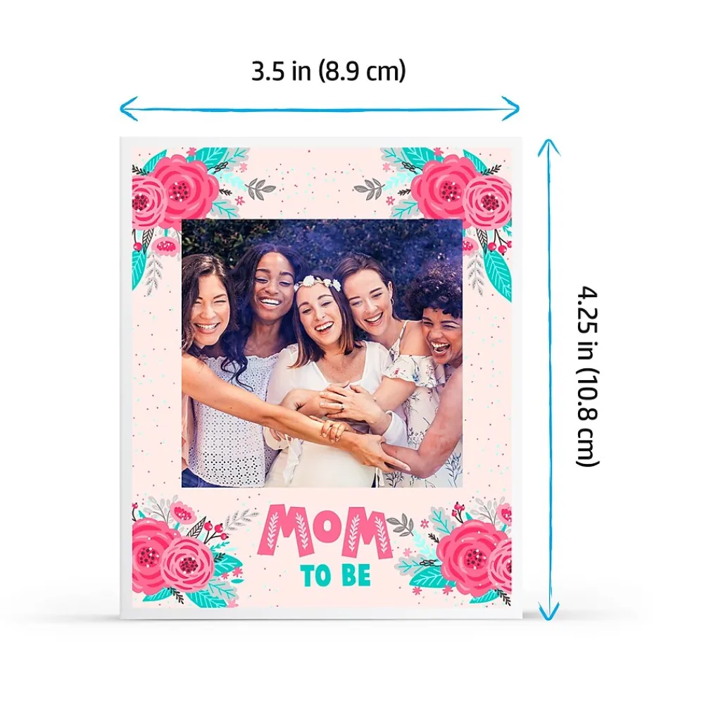 Photo Paper*HP Sprocket 3.5 x 4.25" Zink Sticky-Backed Photo Paper, 100 Sheets/Pack (IZ3X4100)