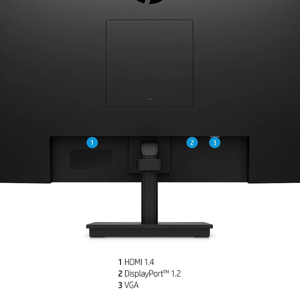 New HP V27i G5 27" LED Monitor, Black (65P64AA#ABA)
