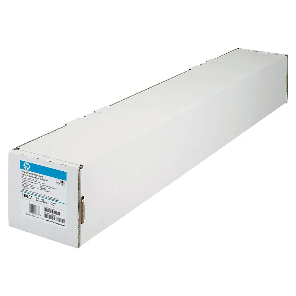 Wide Format Paper*HP Wide Format Bond Paper Roll, 24" x 150', Matte Finish (C1860A)