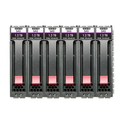Hot HPE MSA 2.4TB 2.5" SAS Internal Hard Drive, 6/Pack (R0Q67A)