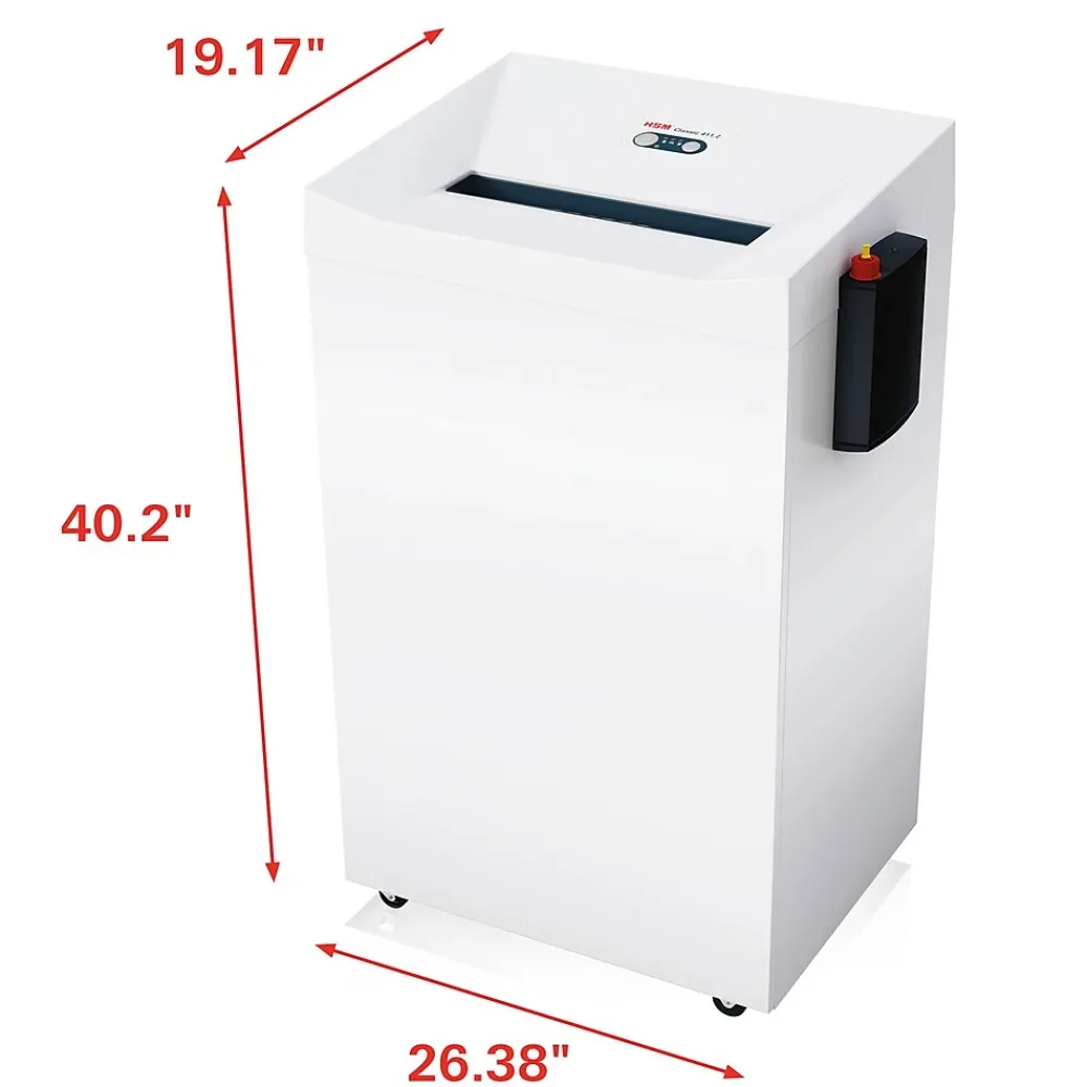 Outlet HSM Classic 411.2 16-Sheet Cross-Cut Paper Only Shredder (15641730)