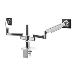 Outlet Humanscale Dual Monitor Arm, Polished Aluminum (X22TBW)