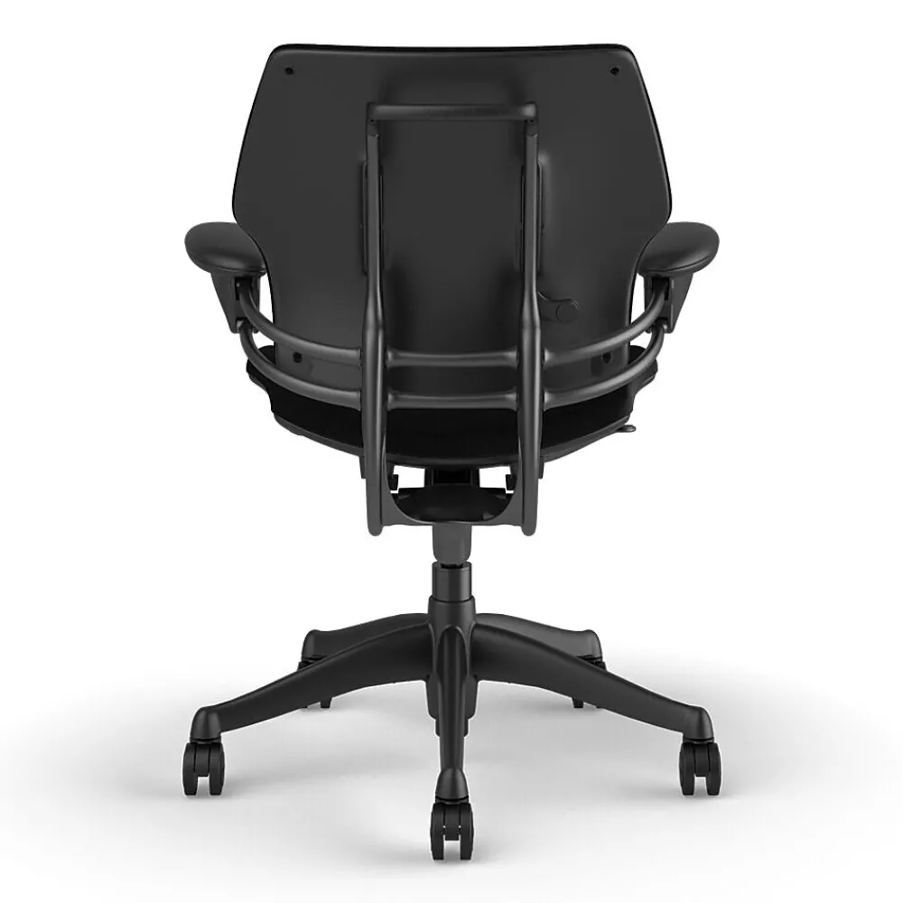 Office Chairs*Humanscale Freedom Ergonomic Fabric Swivel Task Chair, Black (F111GCF10XFSHNSC)