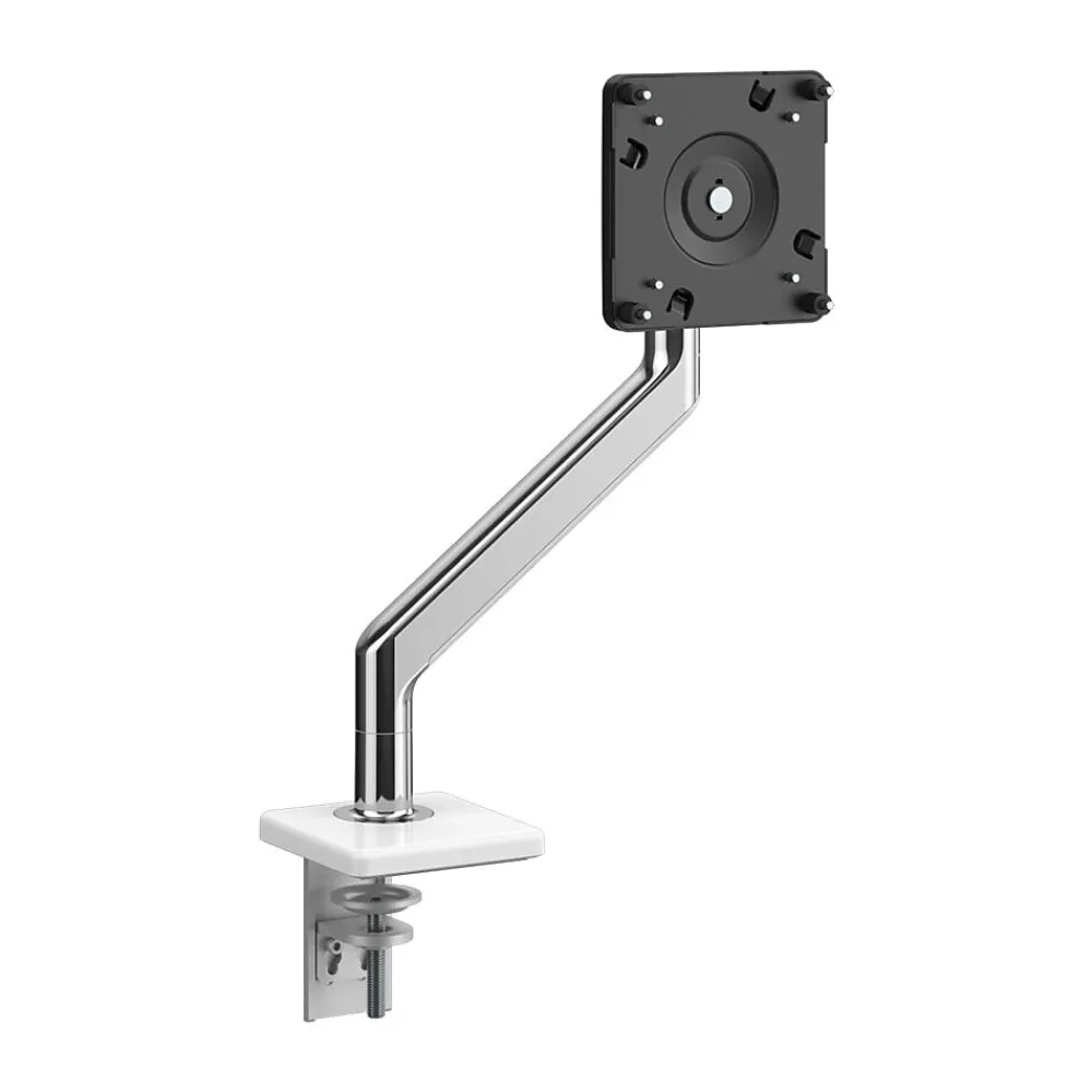 Online Humanscale M2.1 Adjustable Single Monitor Arm, Polished Aluminum (M21TBW)