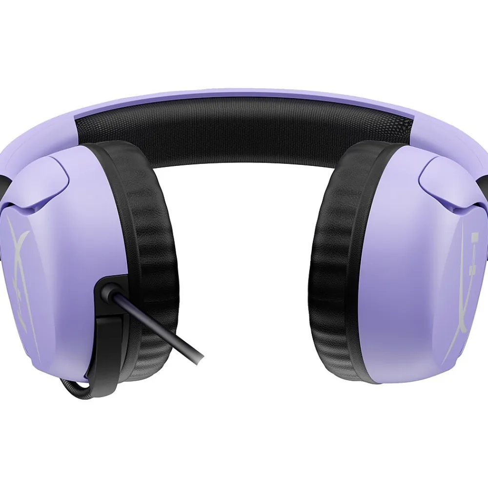 Discount HyperX Cloud Mini Stereo Gaming On Ear Headset, 3.5mm, Chromebook Certified, Lavender (7G8F5AA)