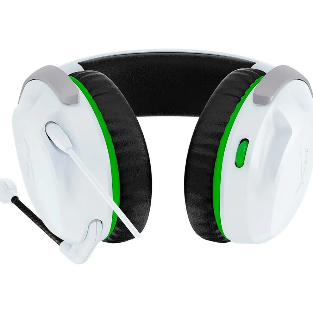 Best HyperX CloudX Stinger 2 3.5mm Noise Canceling Stereo Gaming Headset, UC Certified, White (75X28AA)