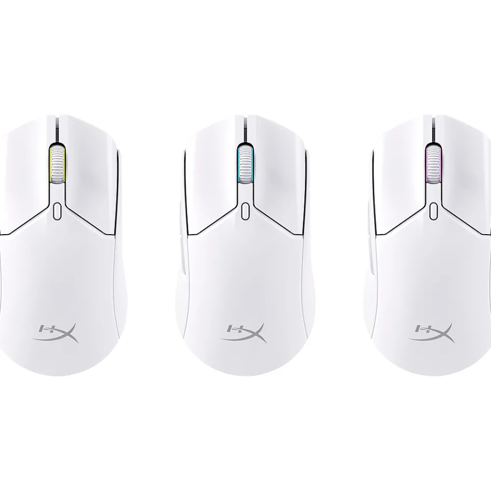 Online HyperX Pulsefire Haste 2 Wireless Optical Gaming Mouse, White (6N0A9AA)