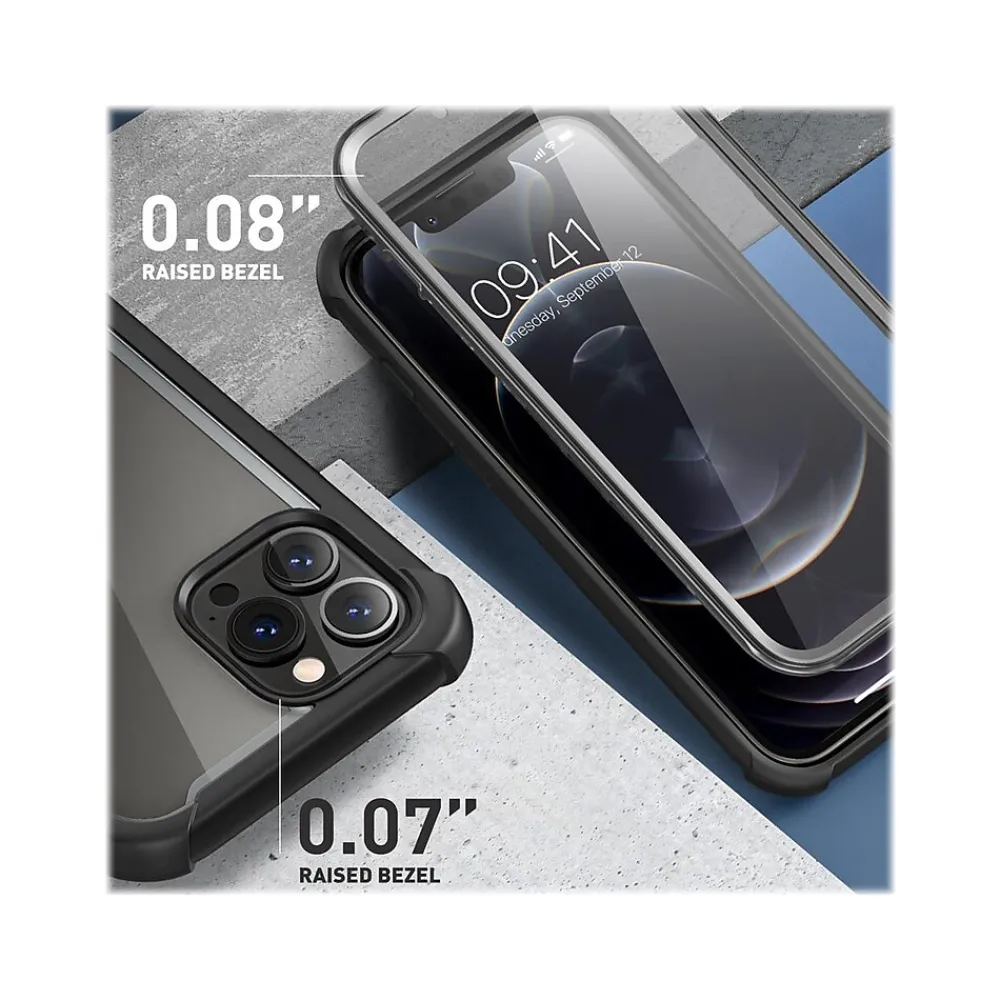 i-Blason Ares Black Snap Case for iPhone 13 Pro (iPhone2021Pro-6.1-Ares-SP-Black)
