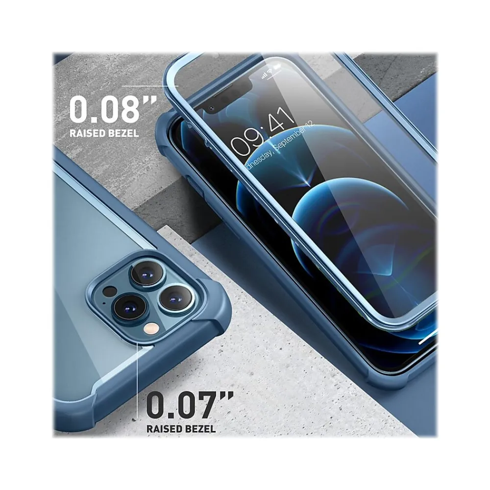 i-Blason Ares Blue Snap Case for iPhone 13 Pro Max (iPhone2021-6.7-Ares-SP-Azure)