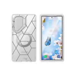i-Blason Cosmo Clear MagSafe Case for Samsung Galaxy S24 Ultra, Shock-Absorbing