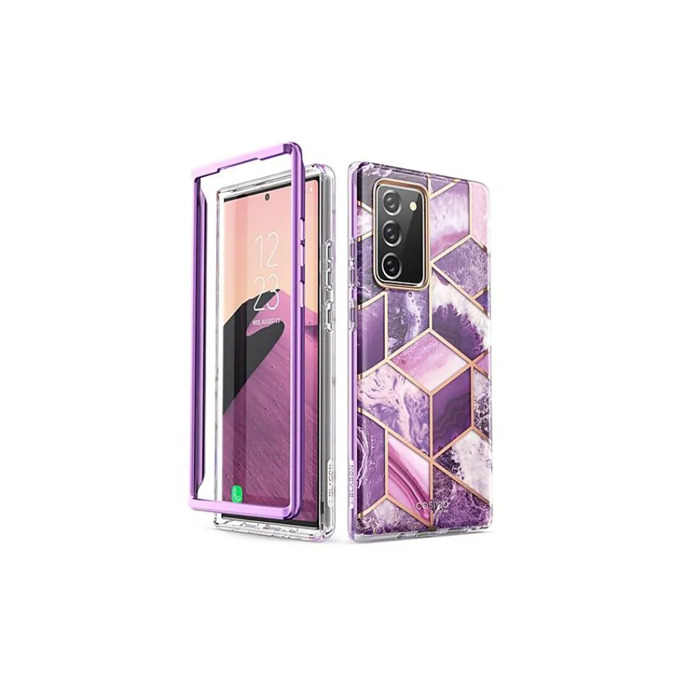 i-Blason Cosmo Marble Purple Case for Samsung Galaxy Note20 (Galaxy-Note20-Cosmo-Ameth)