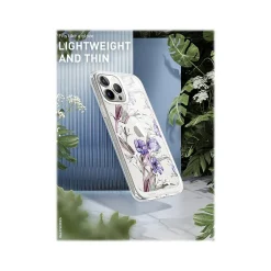 i-Blason Halo Bouquet Purple Snap Case for iPhone 13 Pro Max (iPhone2021-6.7-Halo-N)