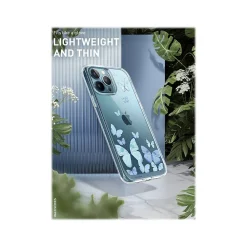 i-Blason Halo Butterfly Blue Snap Case for iPhone 13 Pro Max (iPhone2021-6.7-Halo-F)