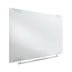 Dry Erase*ICEBERG Clarity Glass Dry-Erase Whiteboard, 5' x 3' (31150)