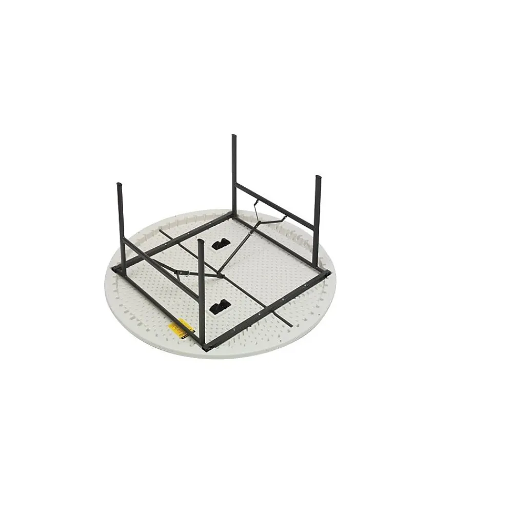 Folding Tables*ICEBERG ® IndestrucTables TOO™ 1200 Series Folding Table, 60" Round, Platinum