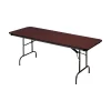 Folding Tables*ICEBERG Premium Folding Table, 72" x 30", Mahogany (55224)