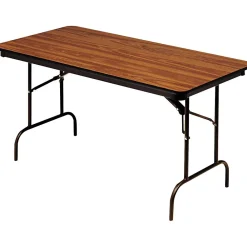 Folding Tables*ICEBERG ® Premium Wood Laminate Folding Tables, 96x30", Oak