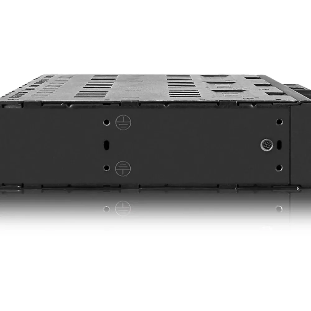 Clearance Icy Dock ToughArmor M.2 5.25" External SATA Hard Drive Enclosure SSD, Black (MB872MP-B)