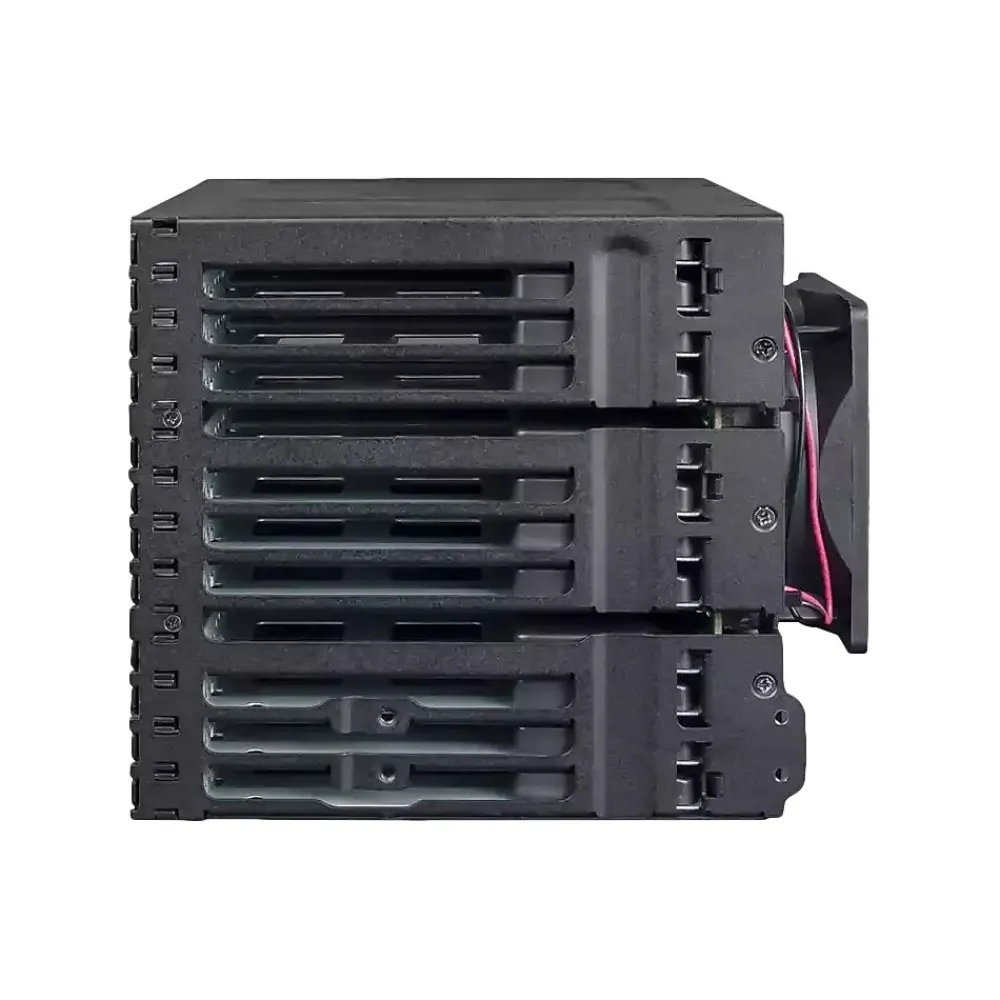 Sale Icy Dock ToughArmor M.2 5.25" External SATA Hard Drive Enclosure, SSD & HDD, Black (MB924IP-B)