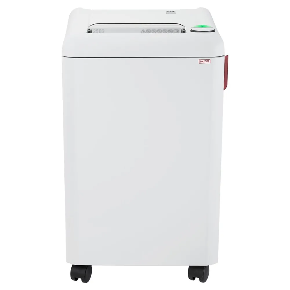 Outlet IDEAL 2503 P-2 Security 24 Sheet Strip Cut Multi-Media Commercial Shredder (IDEDSH0300H)