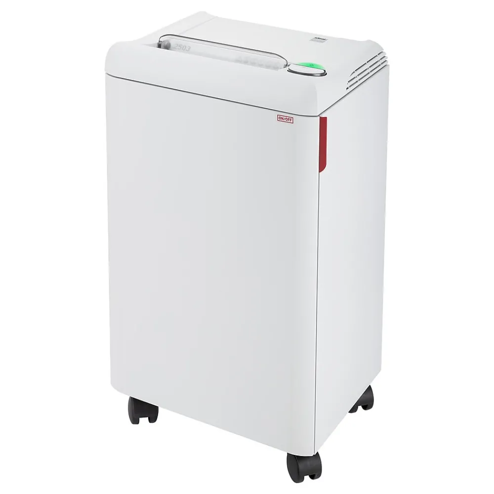 Outlet IDEAL 2503 P-2 Security 24 Sheet Strip Cut Multi-Media Commercial Shredder (IDEDSH0300H)