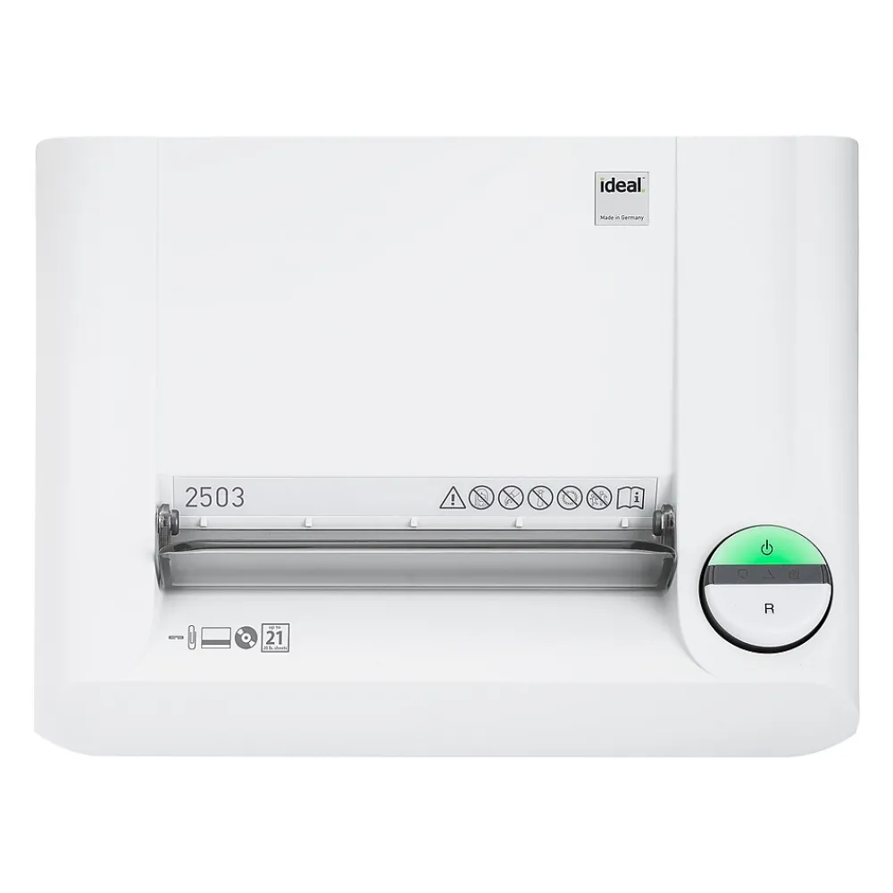 Outlet IDEAL 2503 P-2 Security 24 Sheet Strip Cut Multi-Media Commercial Shredder (IDEDSH0300H)