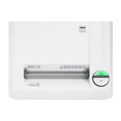Clearance IDEAL 2503 P-4 Security 24 Sheet Cross Cut Multi-Media Commercial Shredder (IDEDSH0302H)