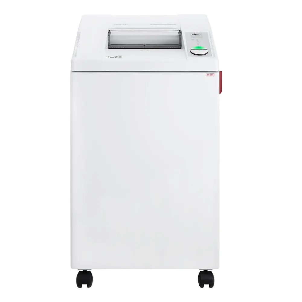 Sale IDEAL 2604 P-4 Security 18 Sheet Cross Cut Multi-Media Commercial Shredder (IDEDSH0362OH)