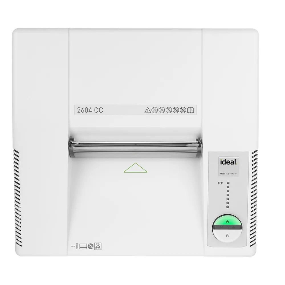 Sale IDEAL 2604 P-4 Security 18 Sheet Cross Cut Multi-Media Commercial Shredder (IDEDSH0362OH)
