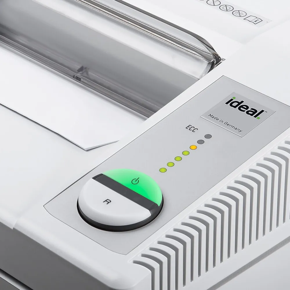 Sale IDEAL 2604 P-4 Security 18 Sheet Cross Cut Multi-Media Commercial Shredder (IDEDSH0362OH)
