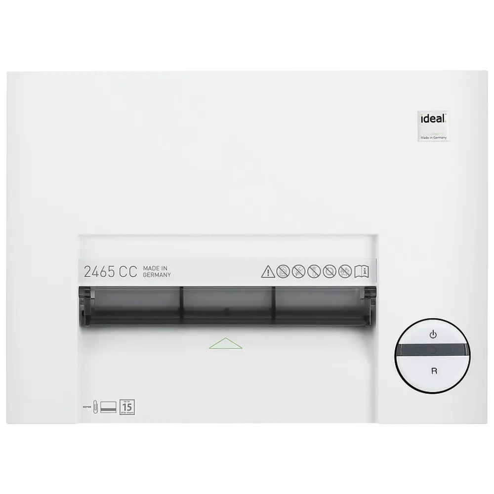 Outlet IDEAL 2465 P-4 Security 15-Sheet Cross Cut Multi-Media Commercial Shredder (IDEDSH0070H)