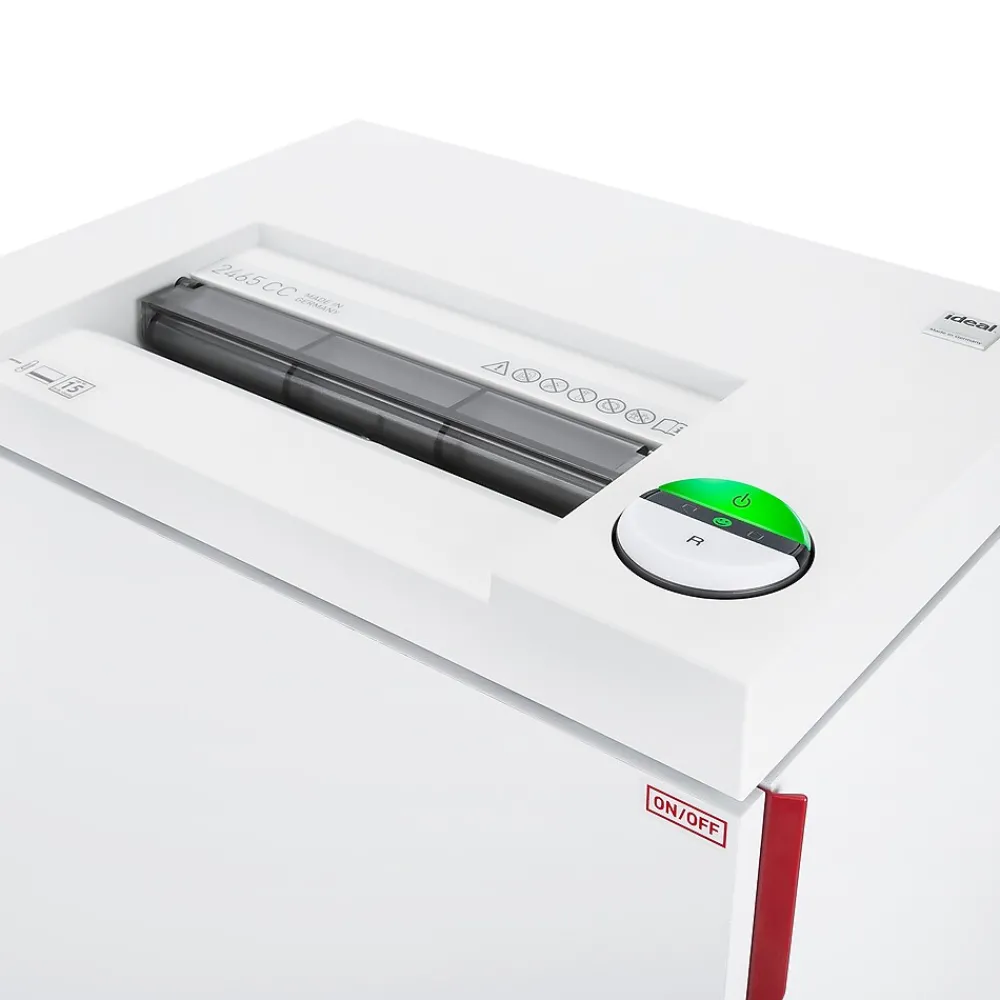 Outlet IDEAL 2465 P-4 Security 15-Sheet Cross Cut Multi-Media Commercial Shredder (IDEDSH0070H)