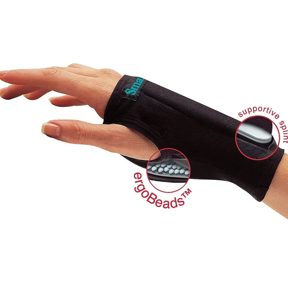 Sale IMAK Small Reversible SmartGlove with ergoBead Filled Pad, Black (A20125)