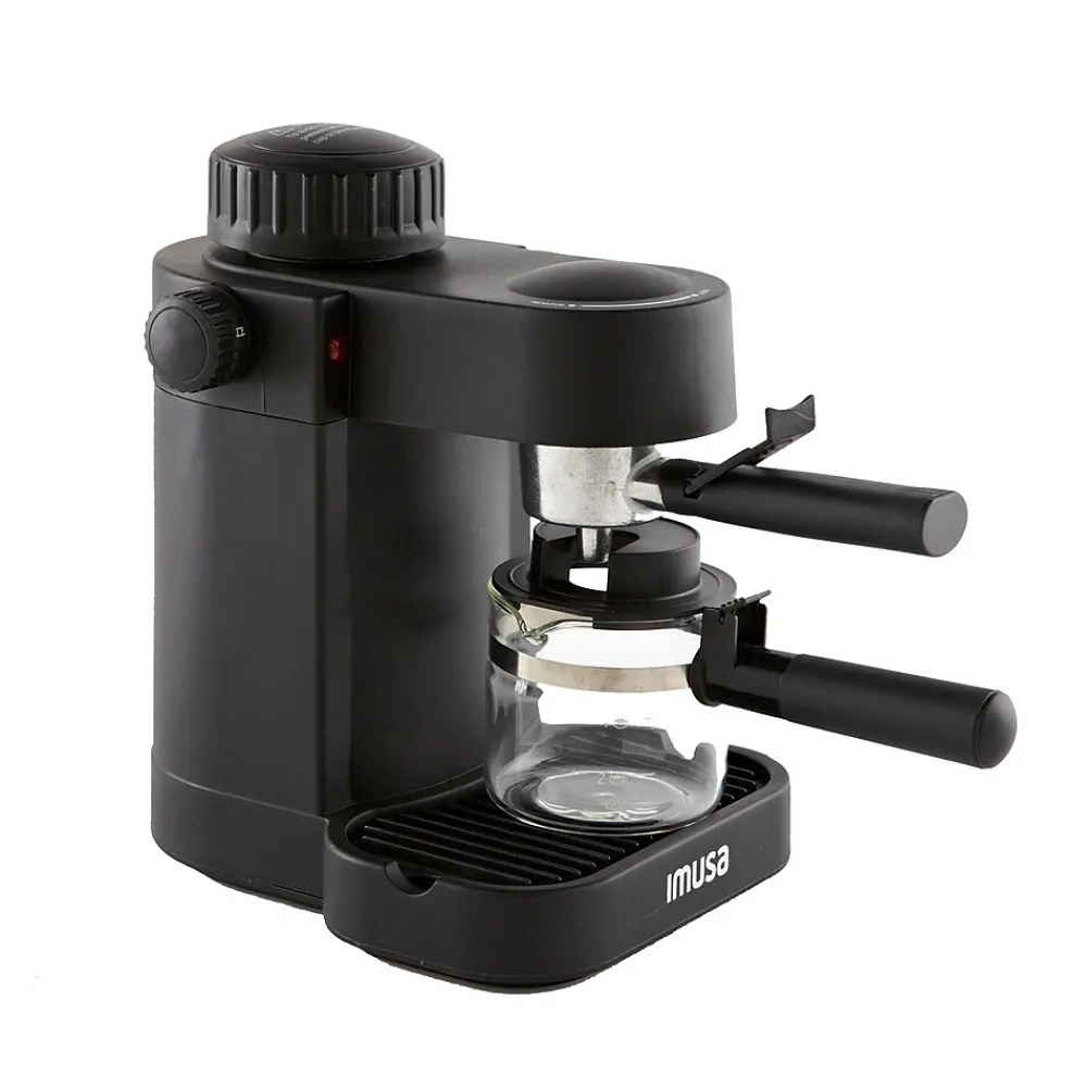 Imusa 4-Cups Steam Espresso Machine (GAU-18202)