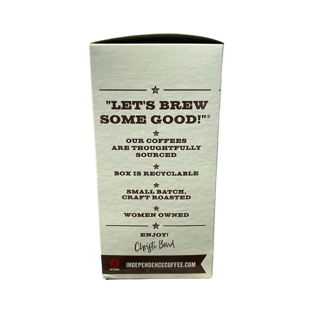 Independence Coffee Co. Liga Privada Coffee Pods, Medium Roast, 18/Box (LPA.SSrnd-108ctcs)