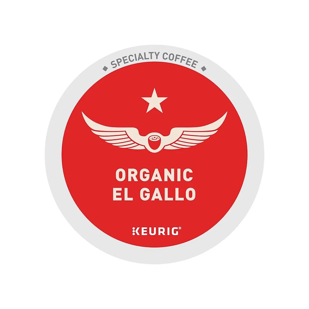 Intelligentsia Organic El Gallo Coffee Keurig® K-Cup® Pods, Light Roast, 20/Box (5000371867)