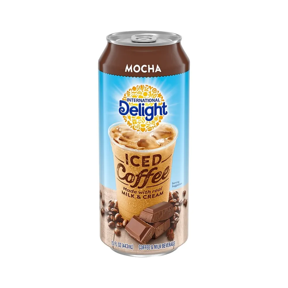 International Delight Iced Mocha Coffee, 15 fl. oz., 12/Carton (745190/177176)
