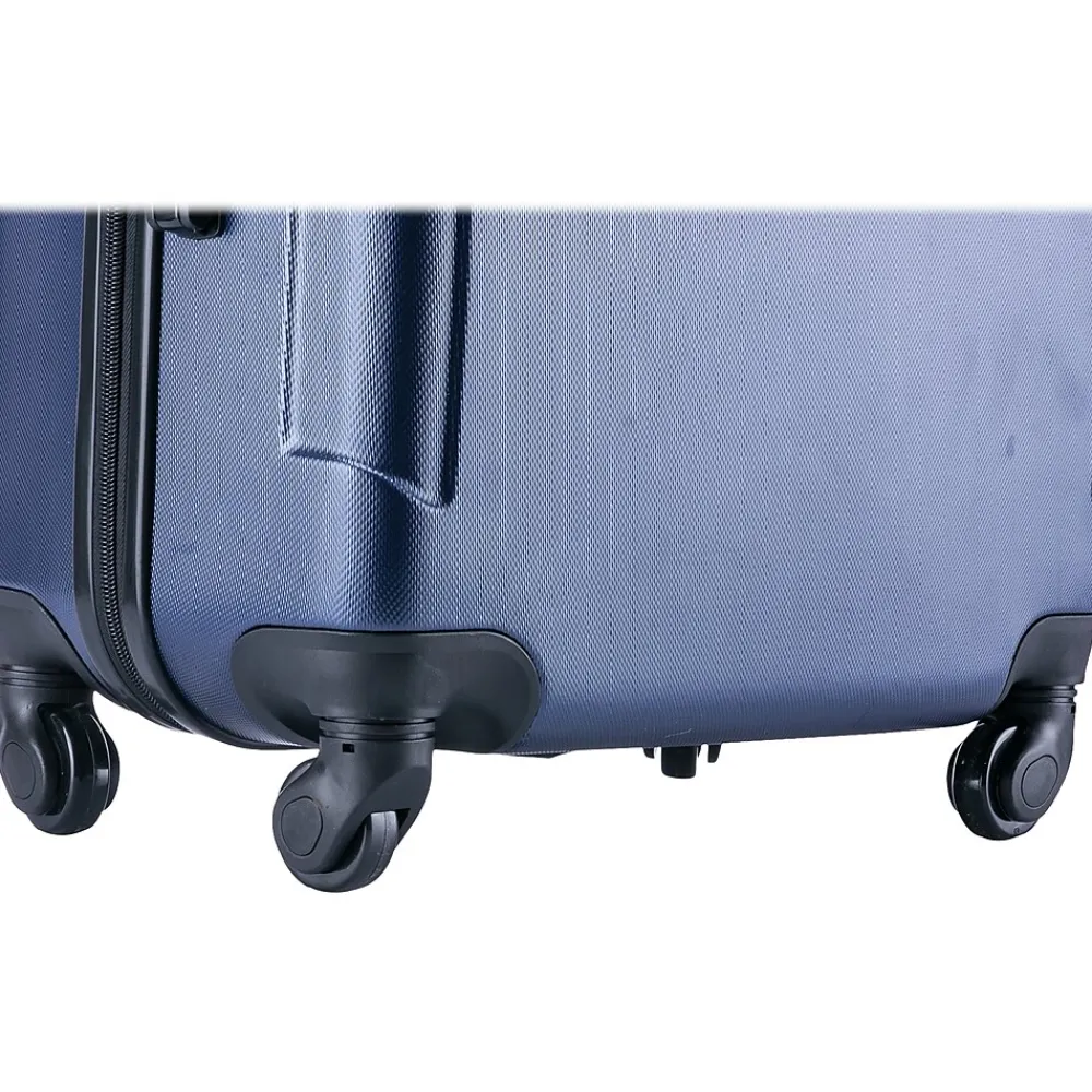 Pilot 20" Hardside Carry-On Suitcase, 4-Wheeled Spinner, Blue (IUPIL00S-BLU)<InUSA Best