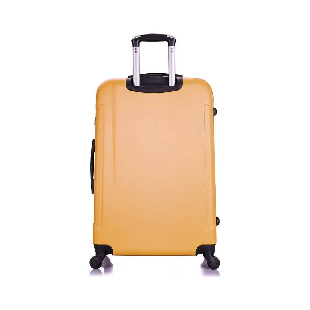 Pilot 28" Hardside Suitcase, 4-Wheeled Spinner, Mustard (IUPIL00L-MUS)<InUSA Best