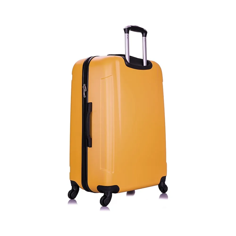 Pilot 28" Hardside Suitcase, 4-Wheeled Spinner, Mustard (IUPIL00L-MUS)<InUSA Best