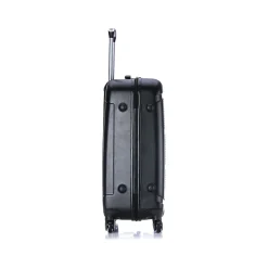 Pilot 3-Piece Hardside Spinner Luggage Set, Black (IUPILSML-COA)<InUSA New