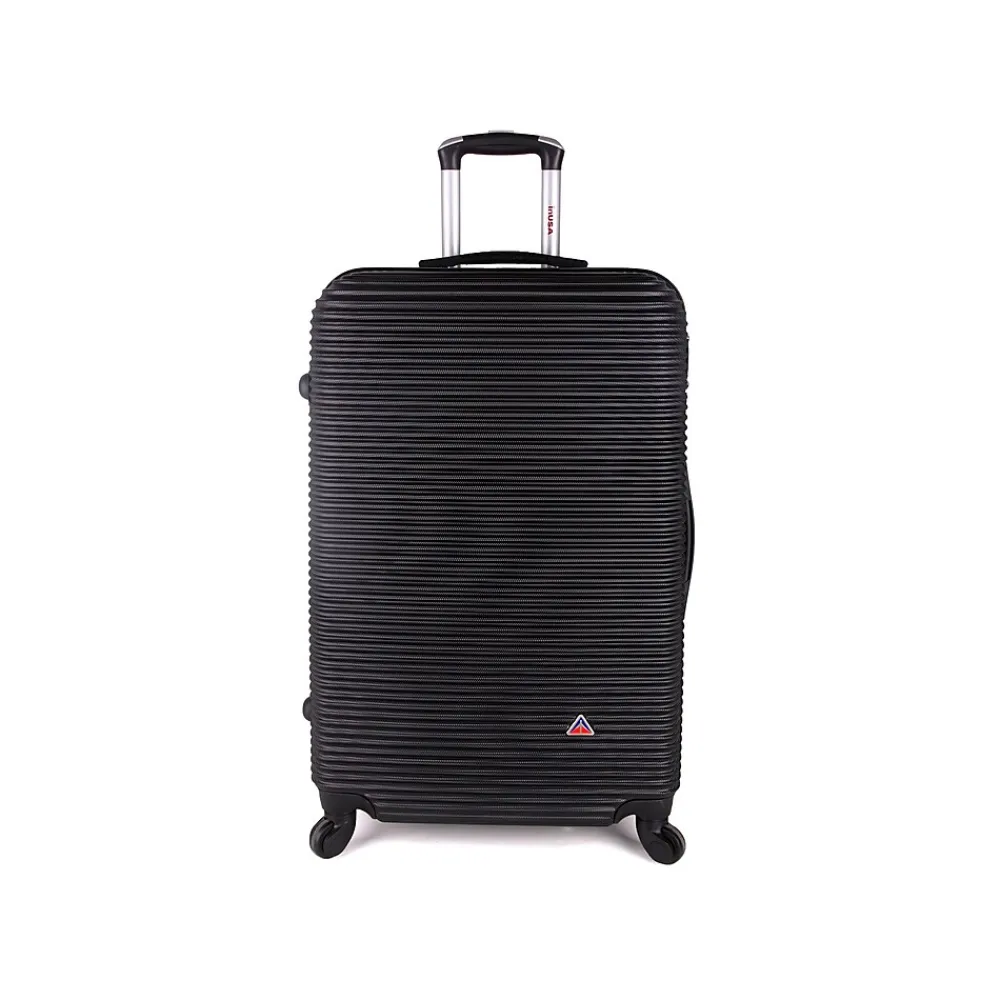 Royal 4-Piece Hardside Spinner Luggage Set, Black (IUROYSMLXL-BLK)<InUSA Sale