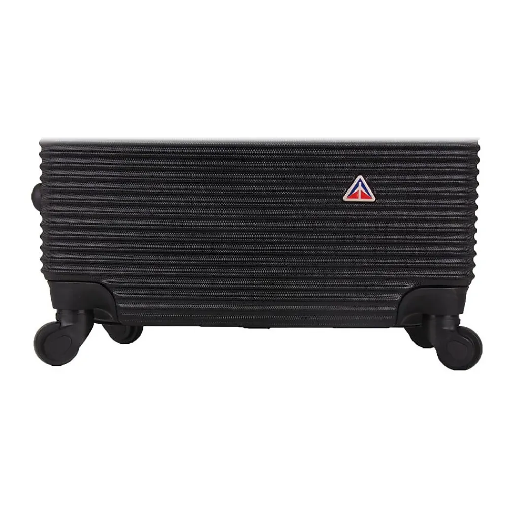 Royal 4-Piece Hardside Spinner Luggage Set, Black (IUROYSMLXL-BLK)<InUSA Sale