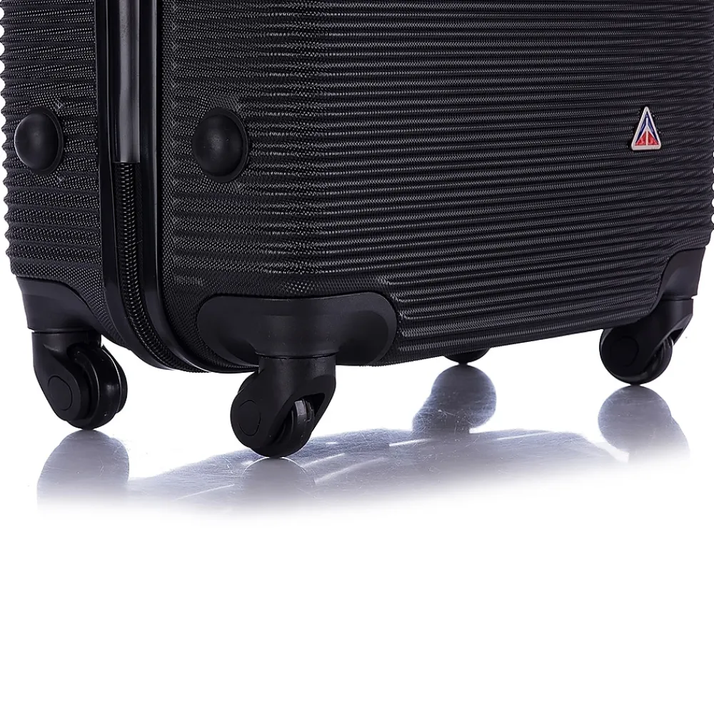 Royal 2-Piece Hardside Spinner Luggage Set, (IUROY0SM-BLK)<InUSA Online