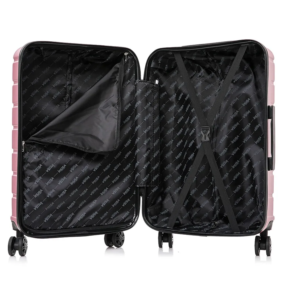 Trend 20" Hardside Carry-On Suitcase, 4-Wheeled Spinner, Rose Gold (IUTRE00S-ROS)<InUSA Hot