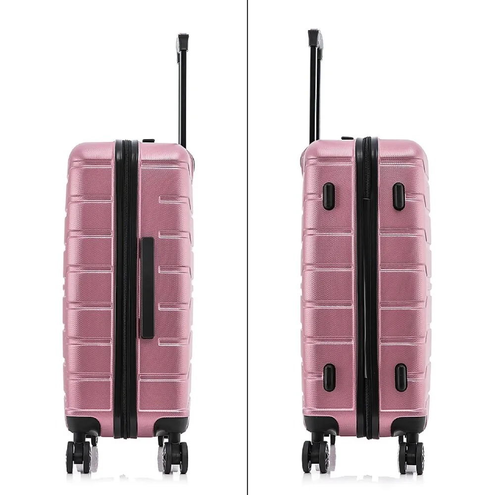 Trend 20" Hardside Carry-On Suitcase, 4-Wheeled Spinner, Rose Gold (IUTRE00S-ROS)<InUSA Hot