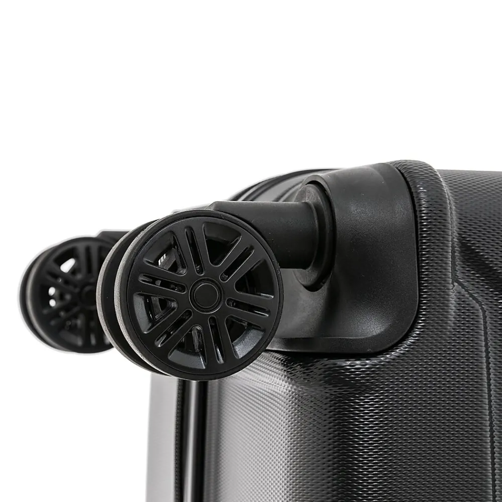 Trend 20" Hardside Carry-On Suitcase, 4-Wheeled Spinner, Black (IUTRE00S-BLK)<InUSA Hot