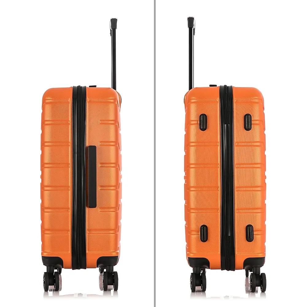 Trend 20" Hardside Carry-On Suitcase, 4-Wheeled Spinner, Orange (IUTRE00S-ORA)<InUSA Outlet
