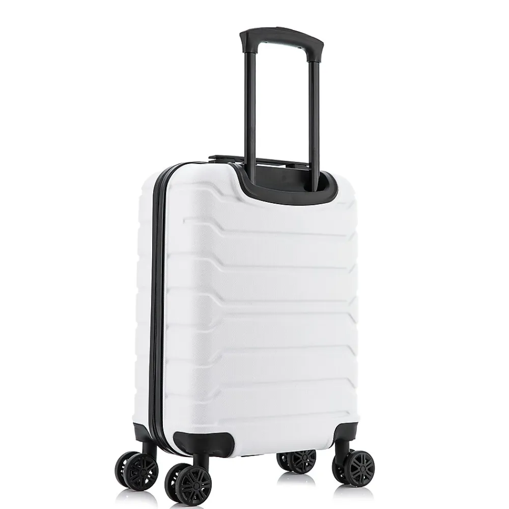 Trend 20" Hardside Carry-On Suitcase, 4-Wheeled Spinner, White (IUTRE00S-WHI)<InUSA Hot